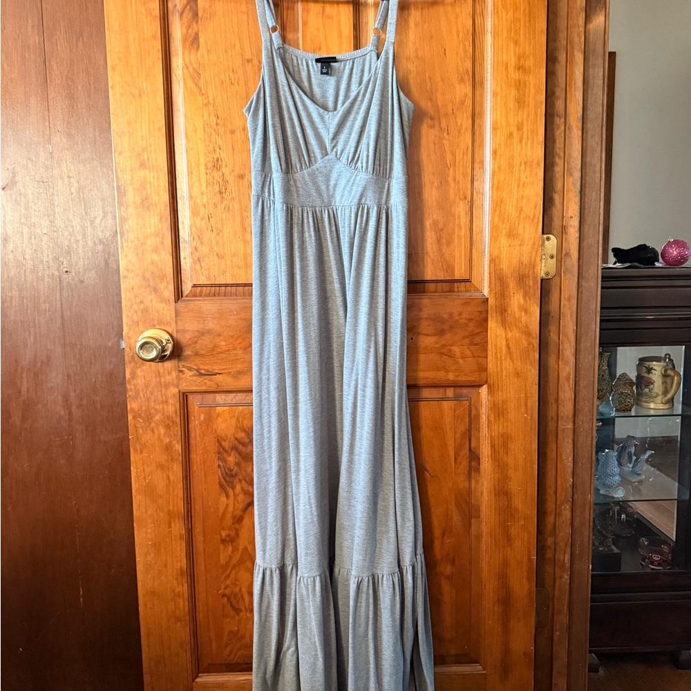 Torrid Heather Gray Maxi Dress